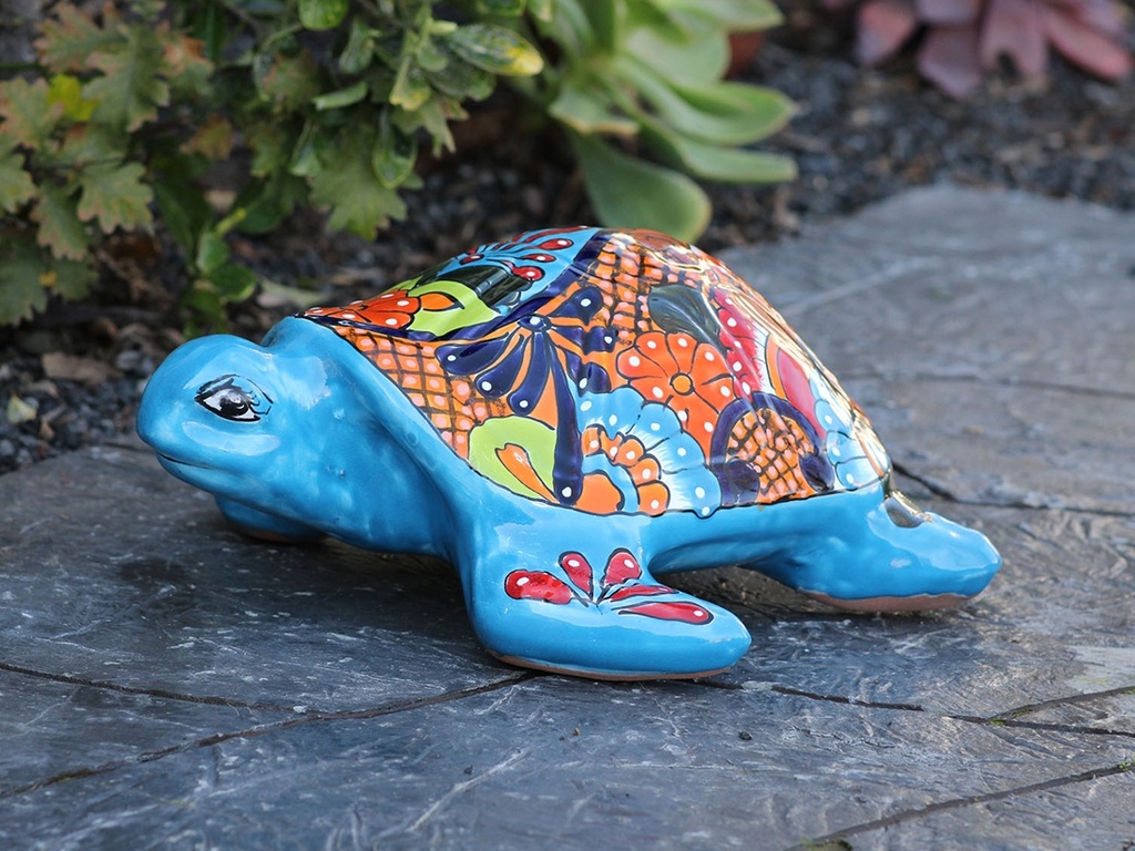 TORTUGA NADADORA GRANDE, 14"X16"X4.5"
