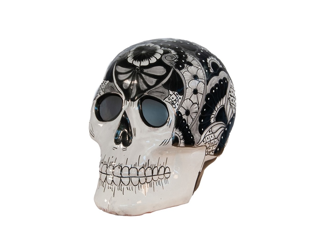[TL-A2118-A] Talavera Skull 13.5x9.0”x12.0”
