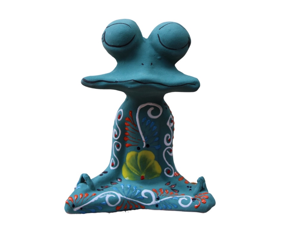 [TL-A5208TRL] TALAVERA TIERRA LUZ RANA YOGA OJONA, 8"X10"