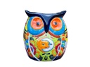 TALAVERA OWL PLANTER, 15.5"x15.0"
