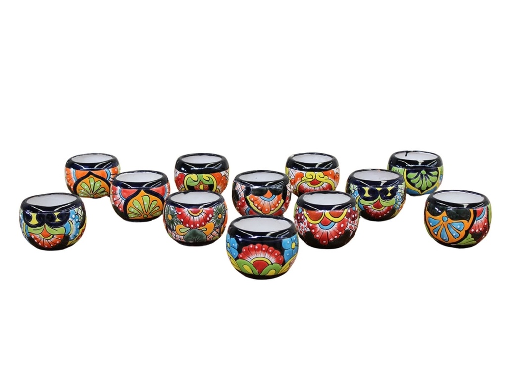 [TL-J2049-C-C12] MACETA  BOLA, 6.5"X5.5", SOLD IN CASE OF 12