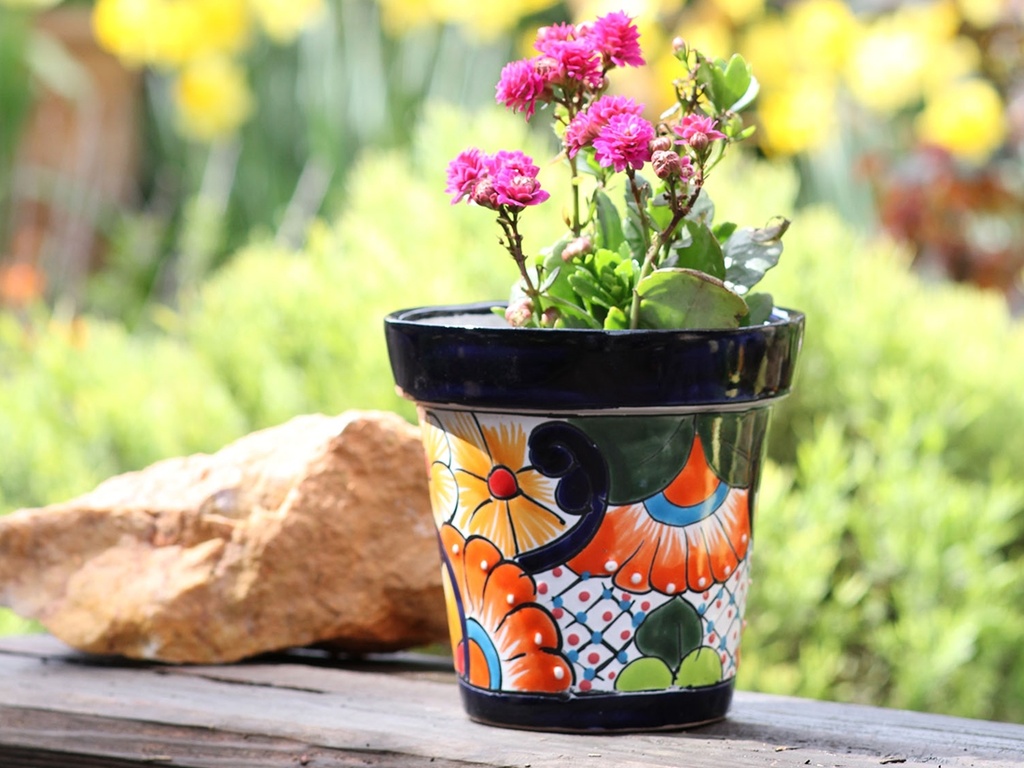 [TL-J2314-C8] GARDEN VASE #2, 4.5" x 5.5", SOLD IN CASE OF 8