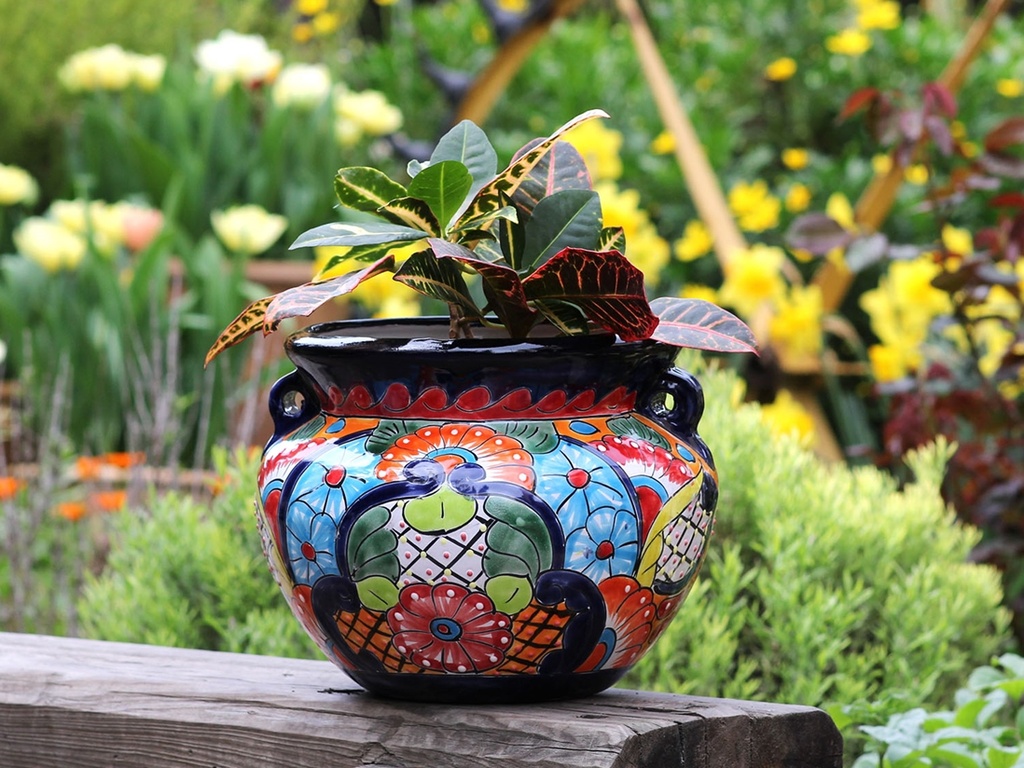 SMALL MICHOACANA BOWL, 4.7" x 11", SOLD IN CASE OF 6