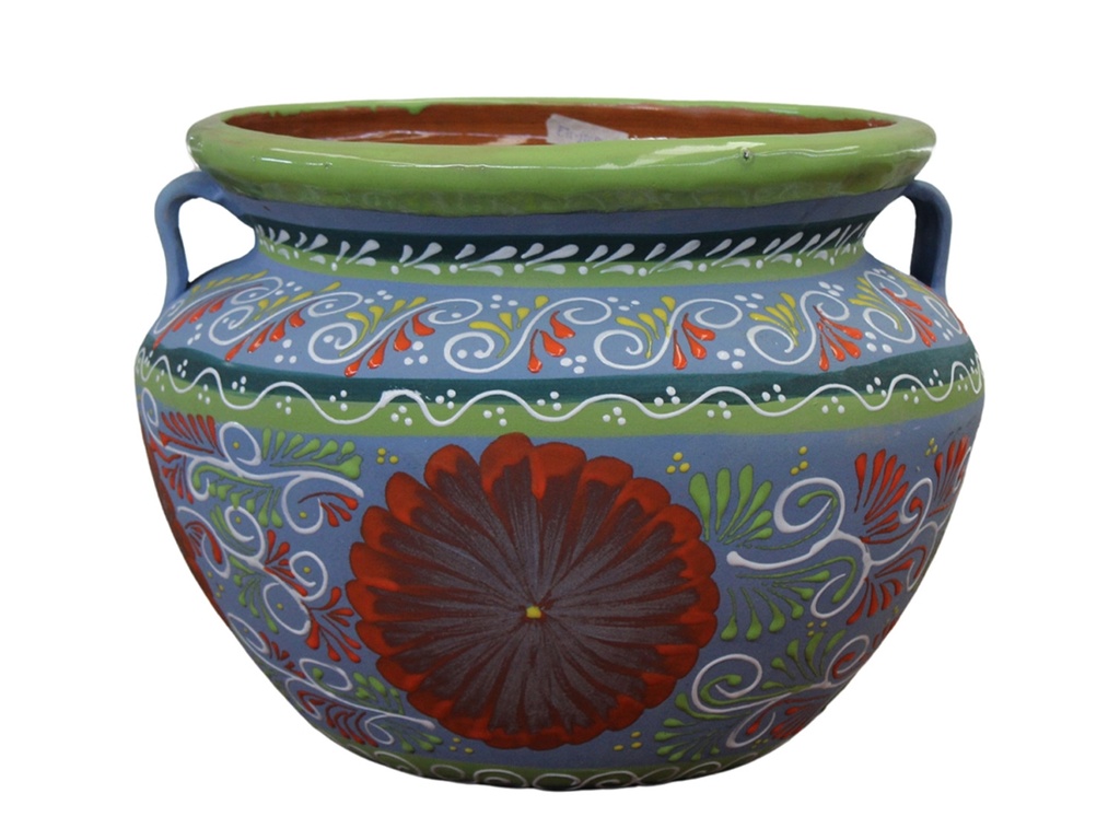 TALAVERA TIERRA LUZ LARGE MICHOACANA, 17.5" x 14"
