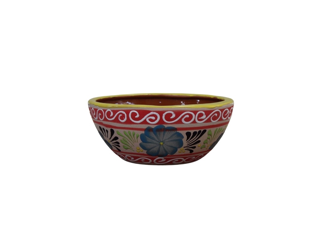 TALAVERA TIERRA LUZ SMALL MICHOACANA BOWL, 4.7" x 11", SOLD IN CASE OF 4