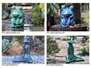 FROG STATUE ASSORTMENT