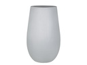 TALL TRUNK PLANTER  LIGHT GREY POLY POLY FIBER                                         20.5"x33.5"
