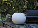 SPHERE PLANTER, PURE WHITE, 26"X22.5"