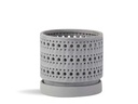 MOON GATE ORCHI ORCHID PLANTER, SAND DIM GREY, 6.0"X5.5", CASE OF 6