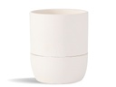 URBAN DWELLER SELF-WATERING POT, BRIGHT WHITE, 5.0"X5.5", CASE OF 6