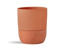 URBAN DWELLER SELF-WATERING POT, SAND CANYON CLAY, 6.5"X6.5", CASE OF 4
