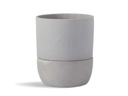 URBAN DWELLER SELF-WATERING POT, SAND DIM GREY, 6.5"X6.5", CASE OF 4