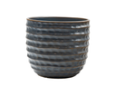 HONEYCOMB PLANTER, LOYAL BLUE, 7.5"x7" SOLD IN CASE OF 6