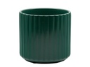 BRUSH COMB PLANTER, SAGE BRUSH GREEN, 6.5"x6.5" SOLD IN CASE OF 6