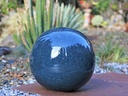 DECORATIVE SPHERE, 12.0", MARINA GREEN