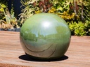 DECORATIVE SPHERE, MOSSY GREEN, 19.5