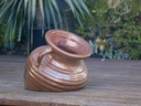 HALF POT, MATTE BRONZE, 22.0"X18.5"