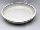 ROUND SAUCER, WHITE WHITE, OD 13", ID 10"