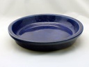 ROUND SAUCER, FALLING BLUE, OD 11.5", ID 9"