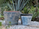 TUSCANSUN POT, AEGEAN SEA, 20.0"X16.0", 17.0"X13.0", 13.0'X10.0"