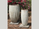 VASE DEL MESON, ATLANTIS SKY, SET OF 2- 17.0"X31.0", 11.0"X26.0"