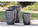 PAMPLONA PLANTER, SILVER, SET OF 3- 18.0"X23.0", 14.0"X18.0", 11.0"X13.5.0"
