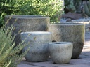 SUWANNEE PLANTER, CAPPUCINO, SET OF 4 - 18.5"X16.0", 14.0"X13.5", 11.5"X10.0", 8.5"X7.5"