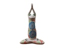 TALAVERA TIERRA LUZ RANA YOGA, 9.5"X16"