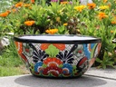 LARGE MICHOACANA BOWL, 8.5" x 18.5"