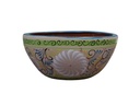 TALAVERA TIERRA LUZ LARGE MICHOACANA BOWL, 8.5" x 18.5"