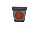TALAVERA TIERRA LUZ, GARDEN VASE #22, 8.5" x 8.5",
